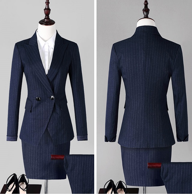 高檔工作服定制之女士工作服