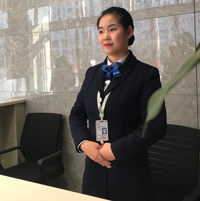 定做工作服案例之榮邦國(guó)際客服